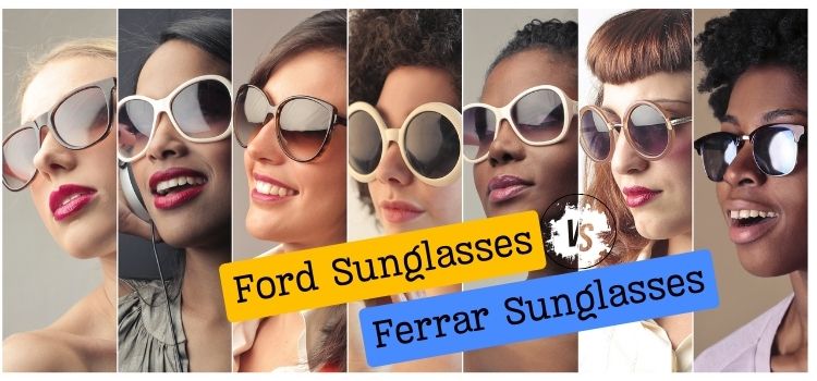 Ford sunglasses vs ferrari sunglasses